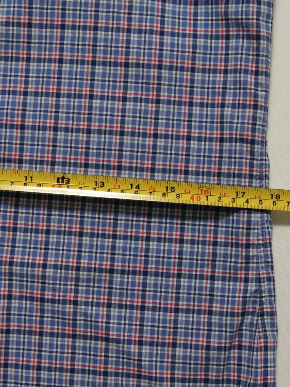 Polo Ralph Lauren Men's Slim Fit Performance Shirt Blue Pink Plaid Long Sleeve S